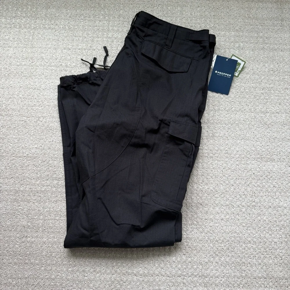 Propper BDU 2.0 Trouser LAPD/Black Large/Regular Durable Quick Dry Ripstop NWT